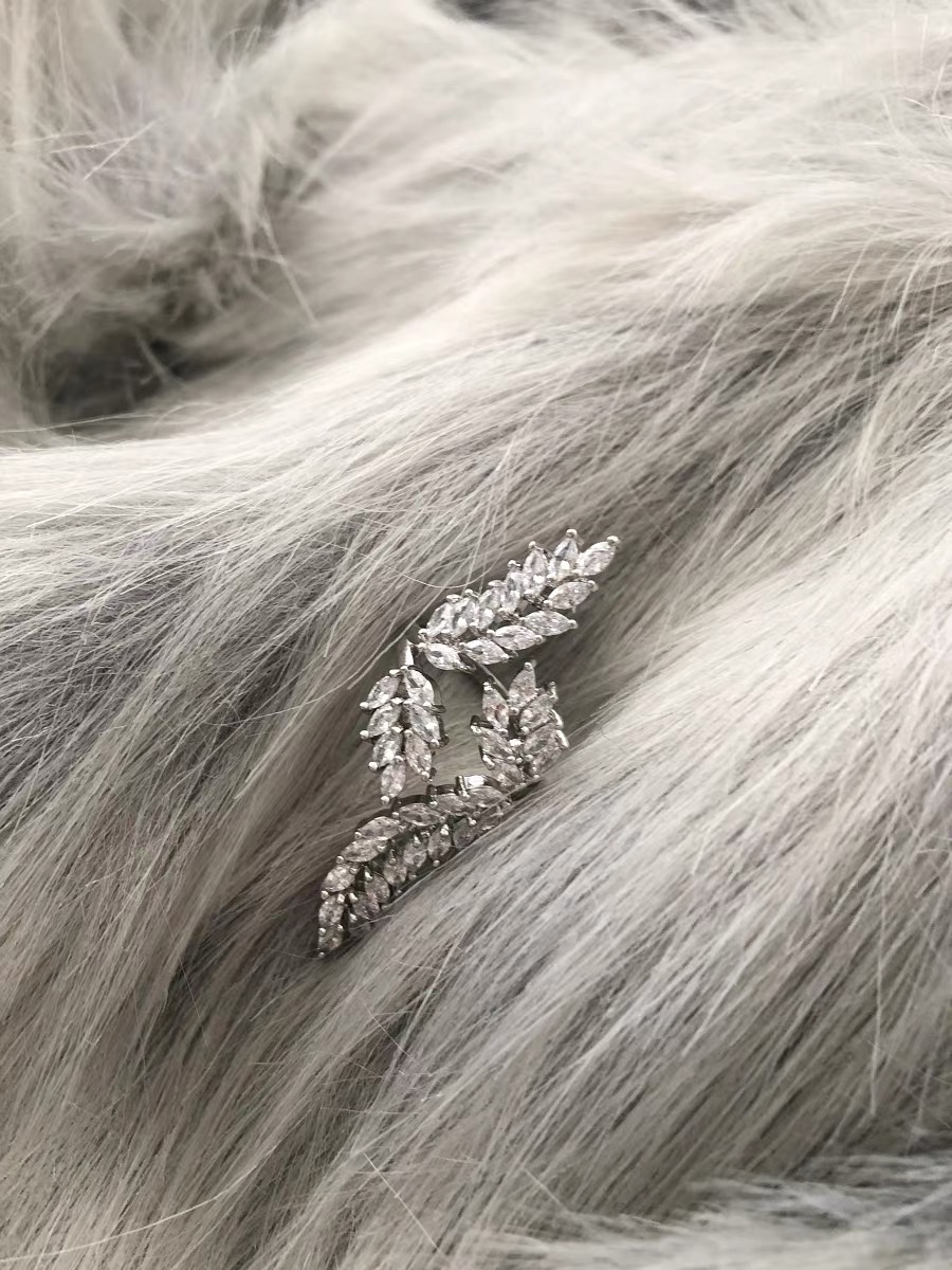 Zircon ring for women, a versatile and simple ring with a unique design and a niche Korean fairy organ style, only -10 details Picture