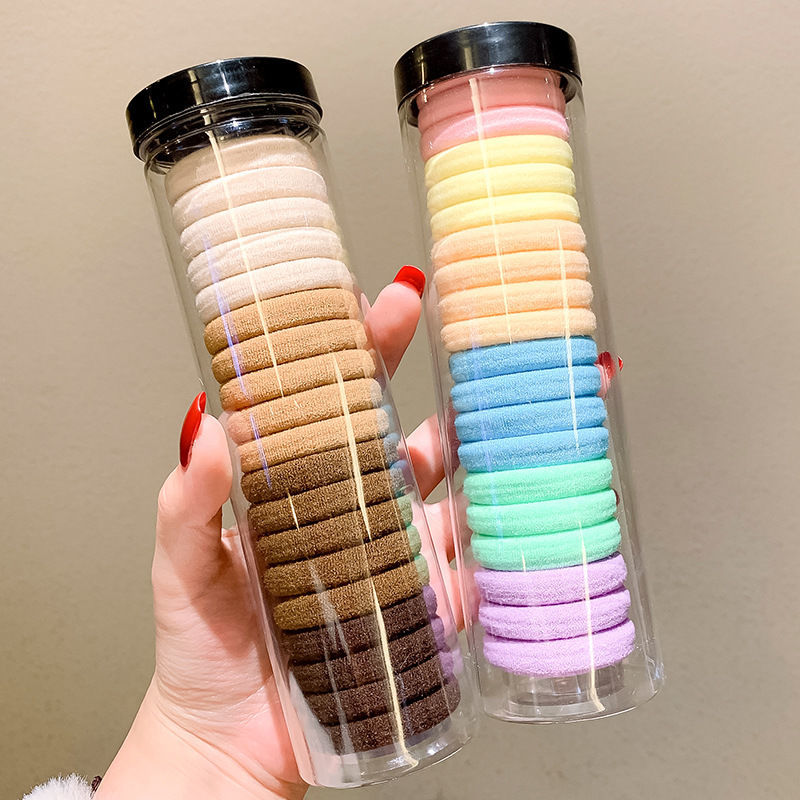 24 hairbands in one can