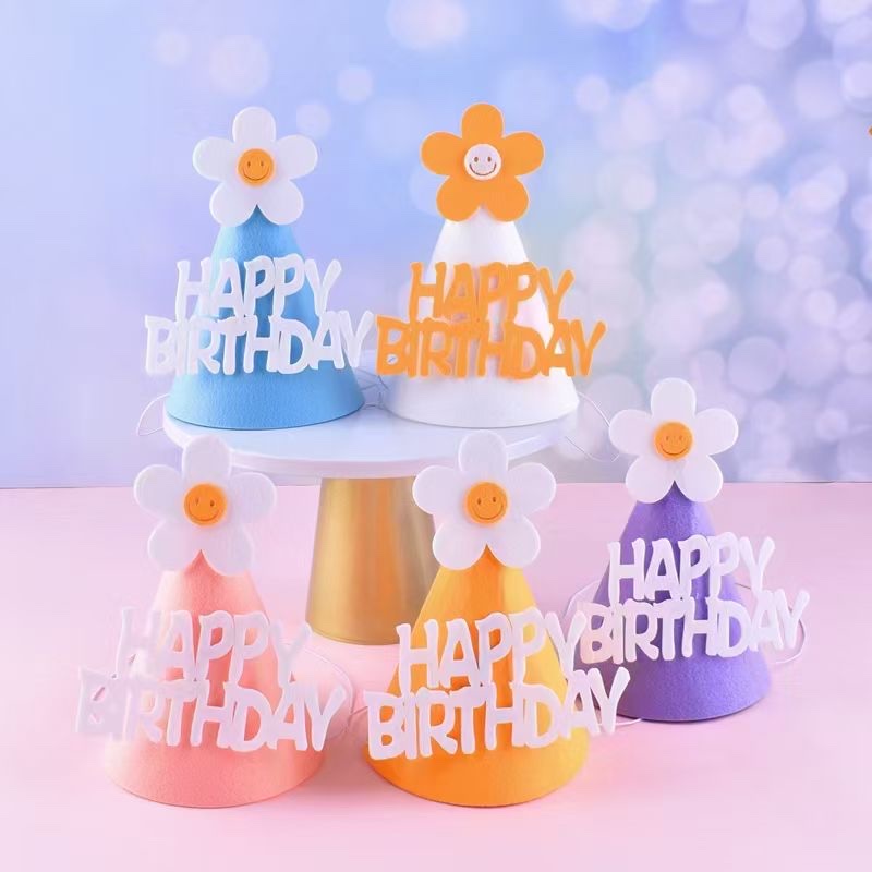 Yd Non-Woven Hat Birthday Emperor Birthday Hat Birthday Hat Party Dress Up Supplies 1