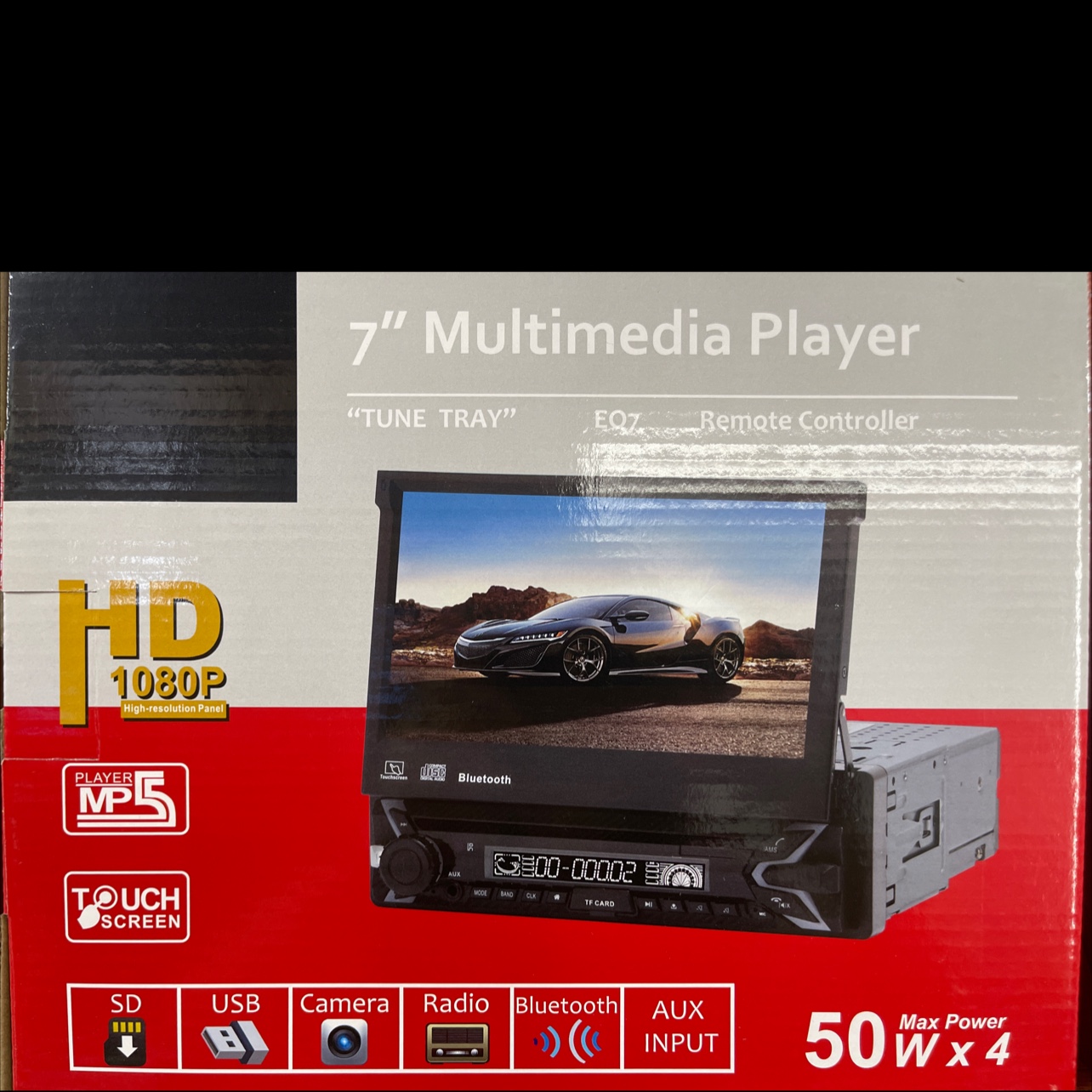 Car Host 7 Inch Telescopic Machine Touch Bluetooth