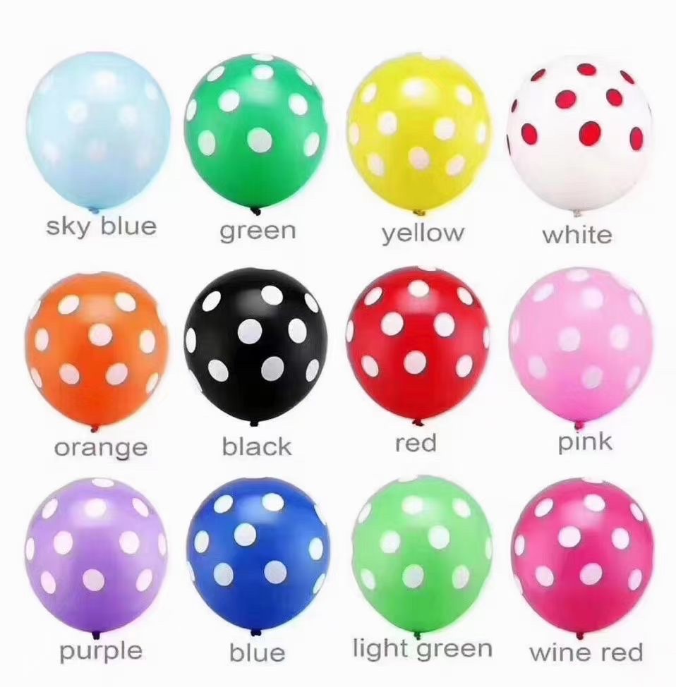 Polka Dot Birthday Balloon 🎈