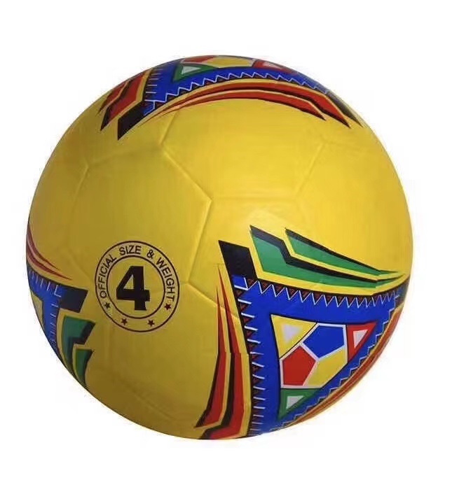 No. 4 No. 5 Smooth Rubber Soccer Ball Children's Toy Student Ball Specification drawing