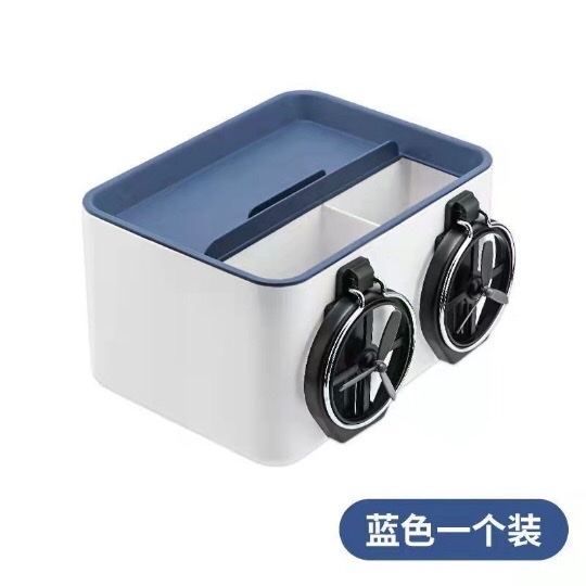 Car Tissue Box Water Cup Holder Mobile Phone Holder Debris Storage Box Multi-Functional Storage Box