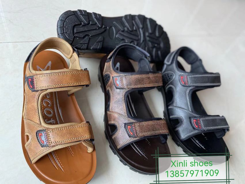 June 2022 Men's sandals and beach shoes