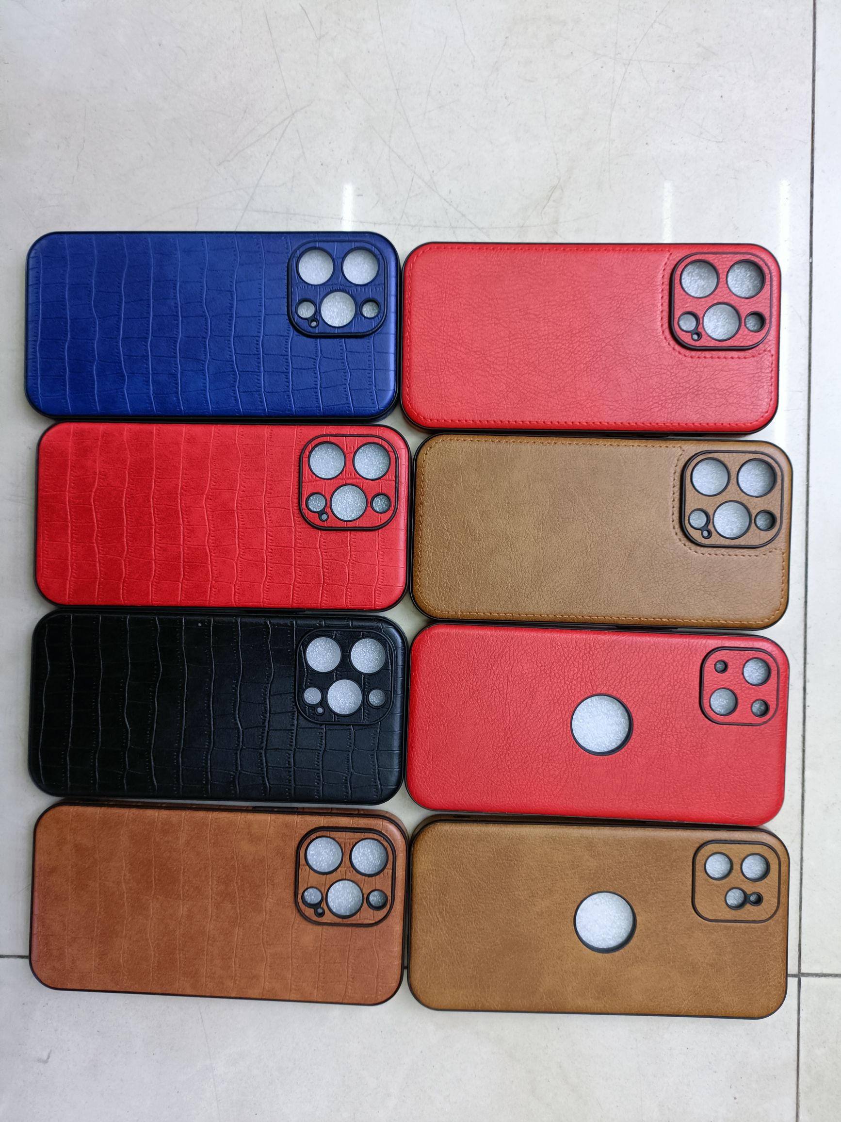 tpu leather phone case