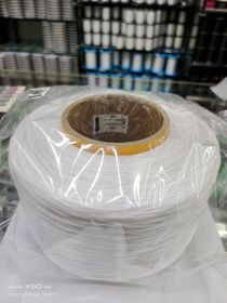 Flat white crystal elastic wire 4000 meters spandex wire 2250D large roll beaded bracelet cable hair extension cable