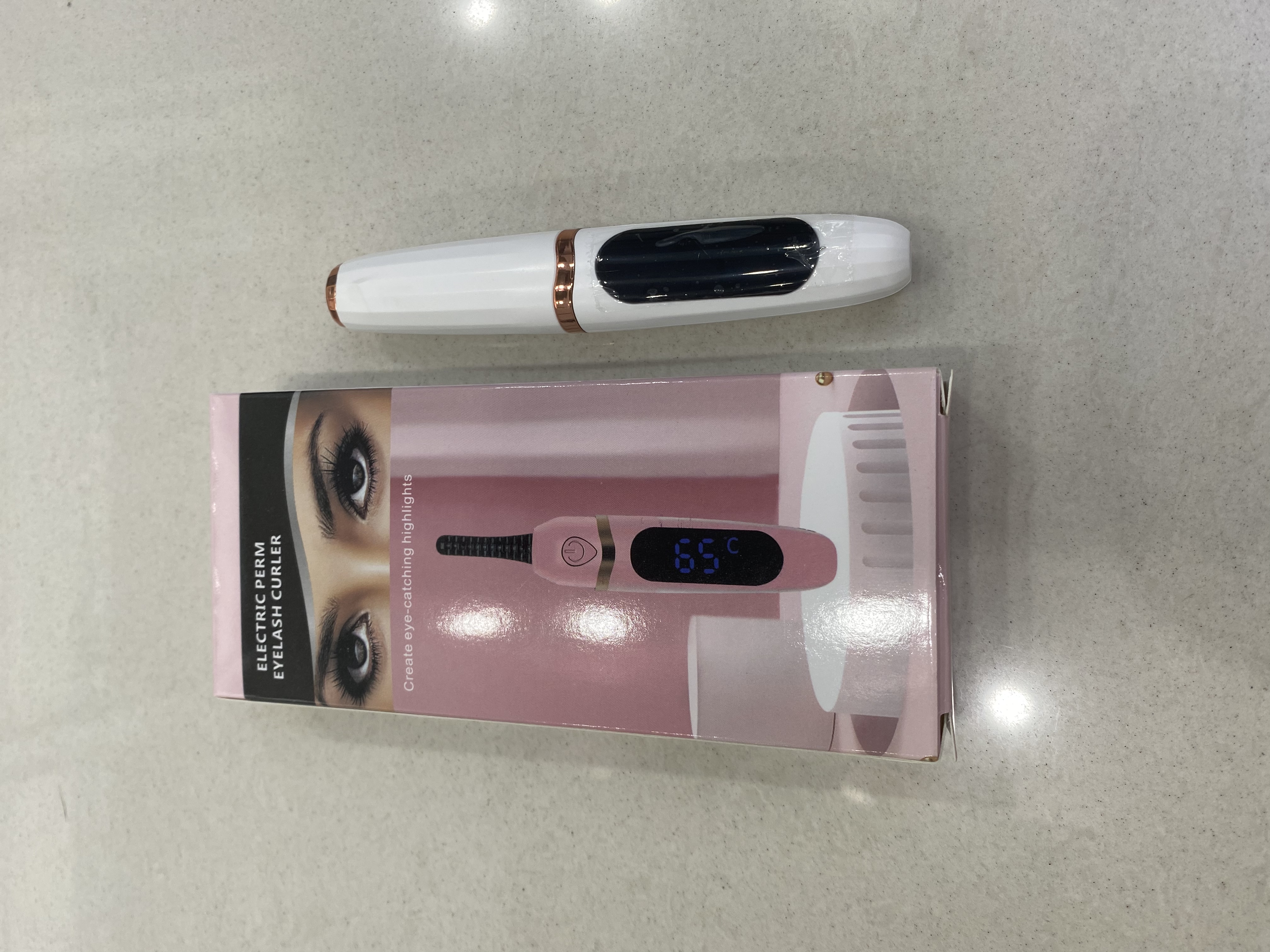 Electric eyelash meter
