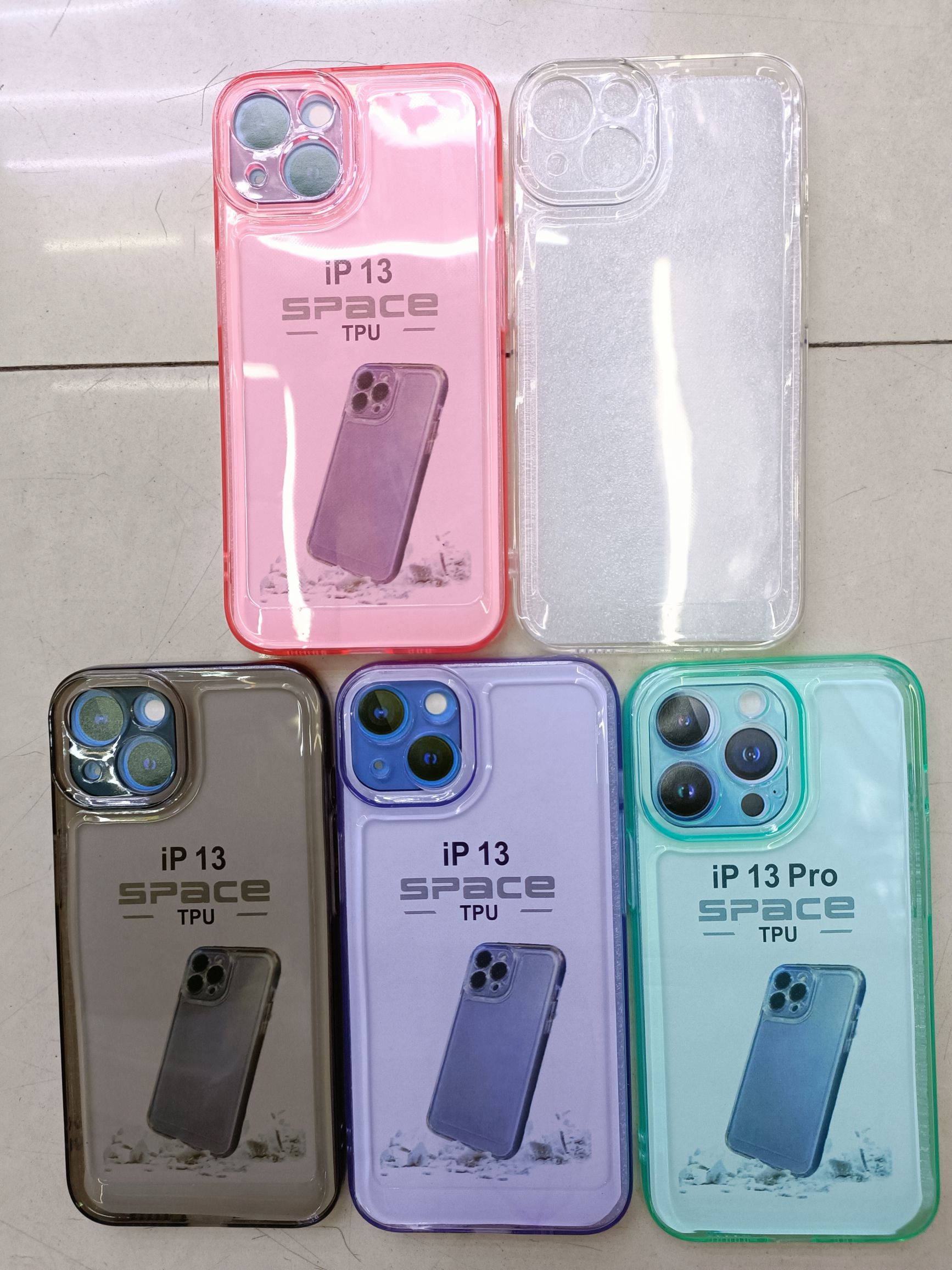 Color transparent tpu mobile phone case mobile phone protective case