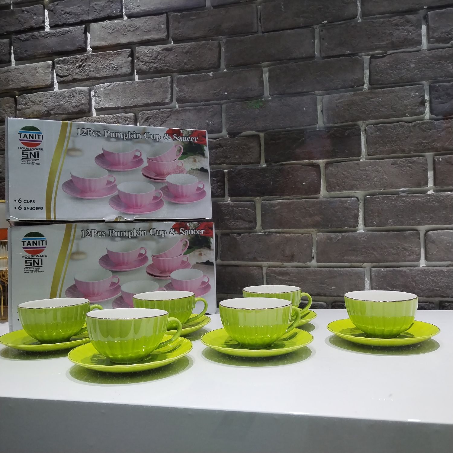 Jingdezhen 6 Cups 6 Saucer Coffee Ceramic Coffee Cup Saucer Colored Glaze Coffee Cup Saucer Foreign Trade Coffee Ware Ceramic Cup Afternoon Tea Cup undefined