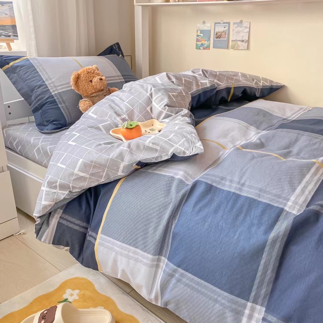 All Cotton Students Three-Piece Dormitory Bed Common details Picture