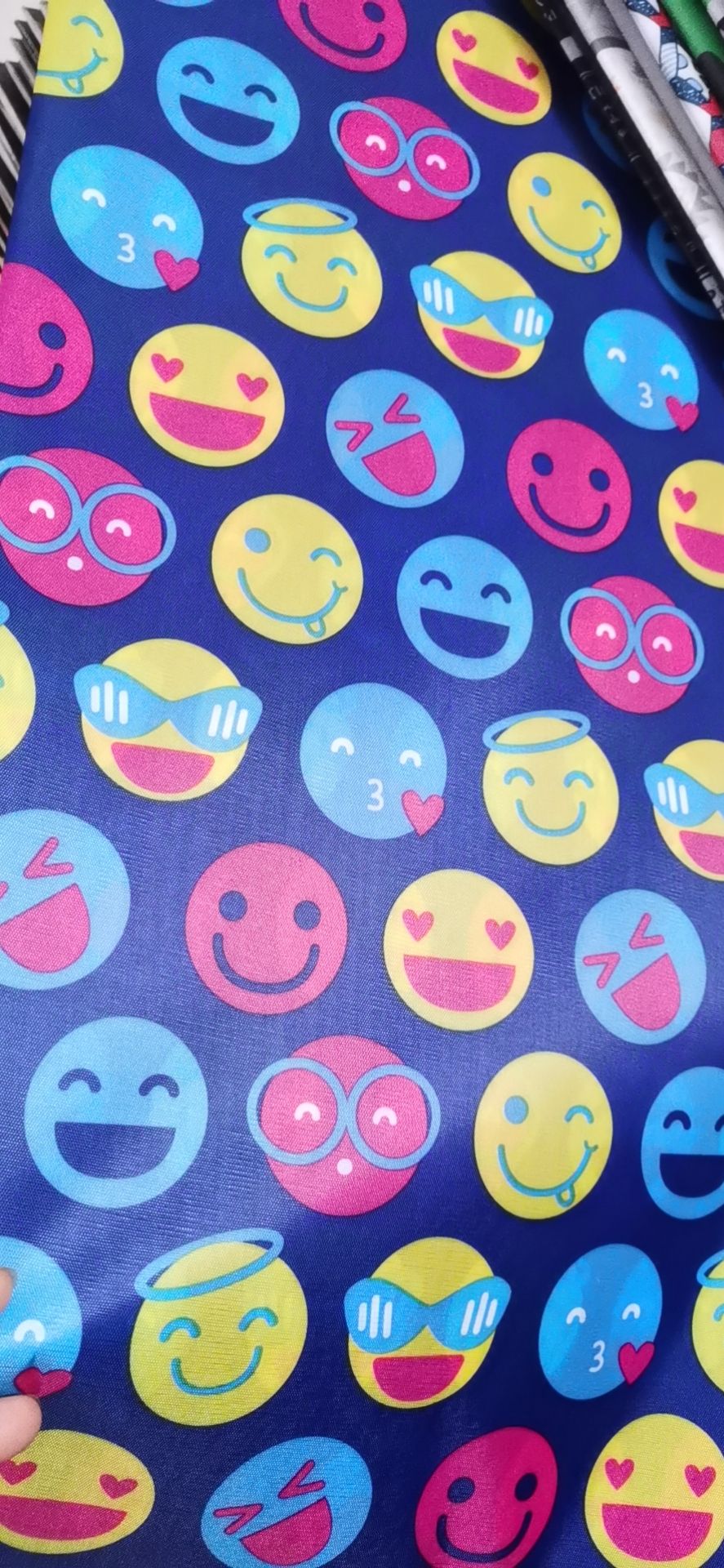 Colorful smiling face thumbnail