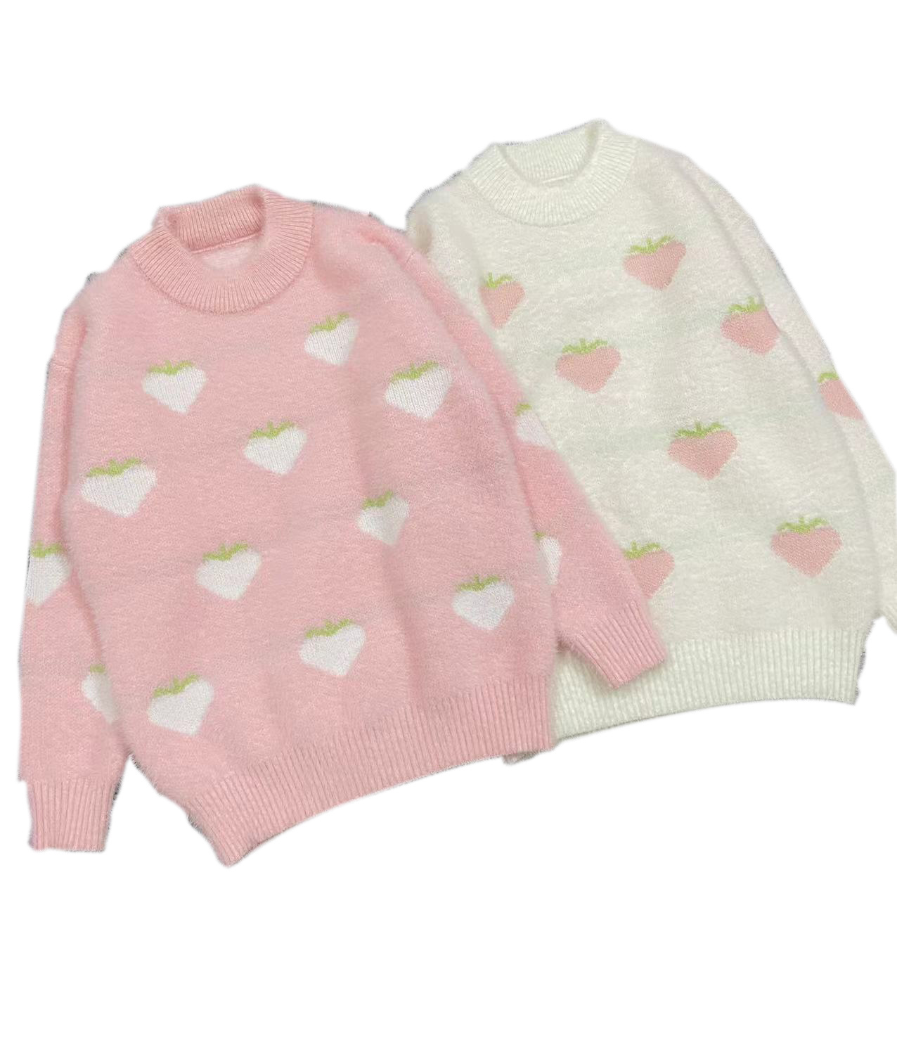 Girls sweater mink-proof fleece pullover 2001 thumbnail
