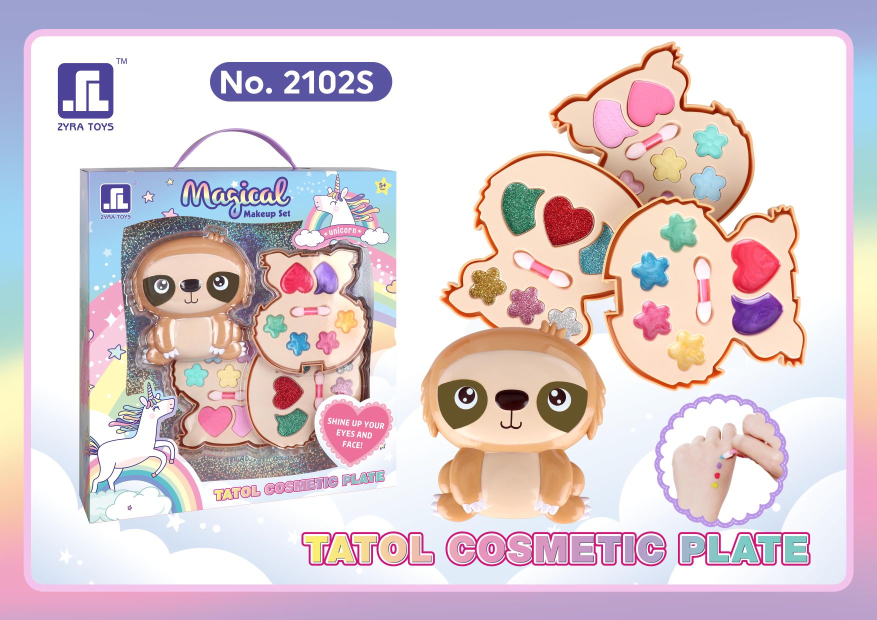 Yiwu Litian toys new children's makeup DIY makeup toys