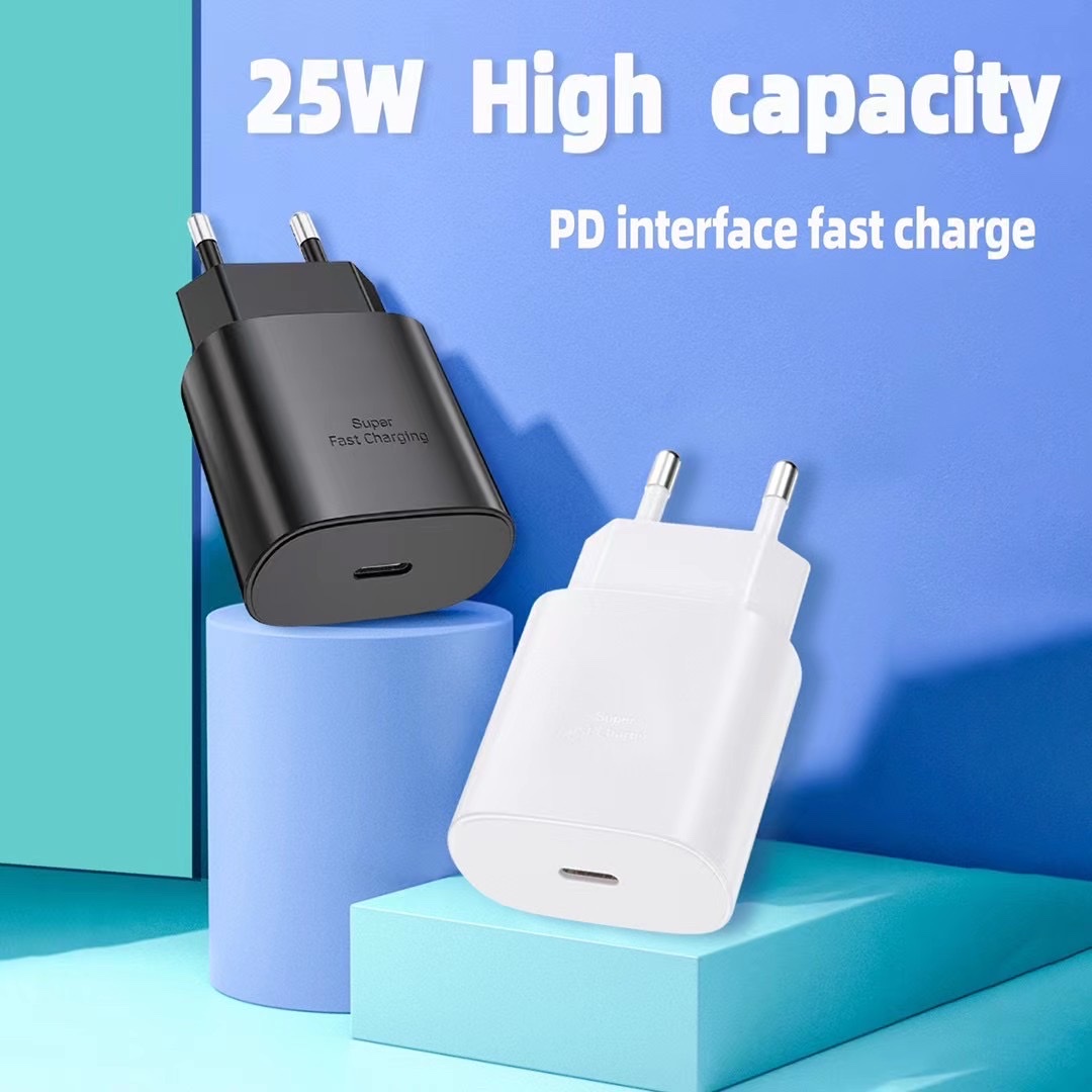PD25W mobile phone charger for Apple Huawei fast charger