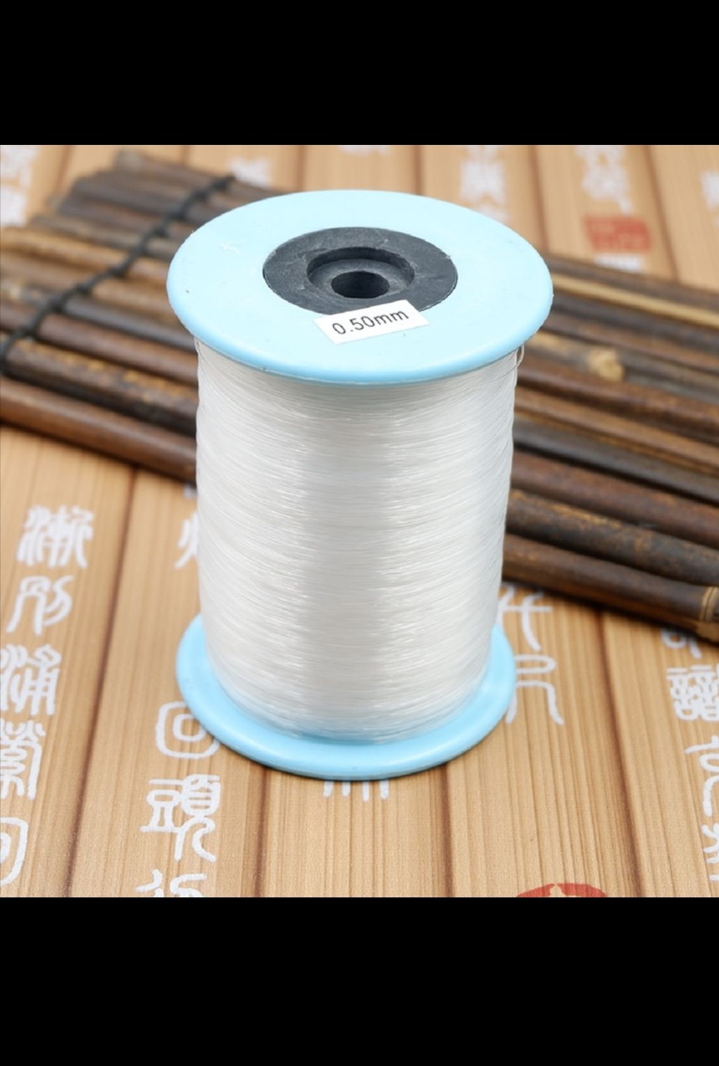 Fishing line 0.5mm beaded non-elastic fishing line transparent fish silk handmade diy braided line beaded rope necklace rope