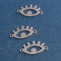 Halloween accessories Evil Eye bracelet Titanium steel pendant personality exaggerated stainless steel wholesale