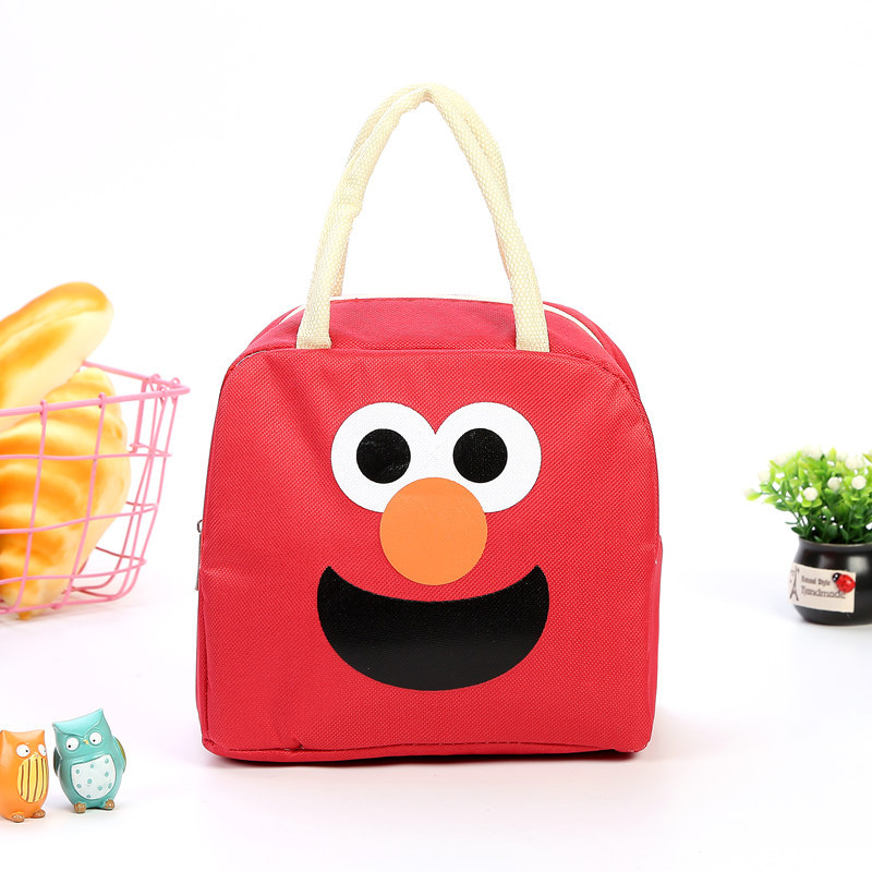 New Cartoon Bento Bag Thermal Bag Oxford Cloth Bag Lunch Bag Animal Print Lunch Box Bag Item Picture