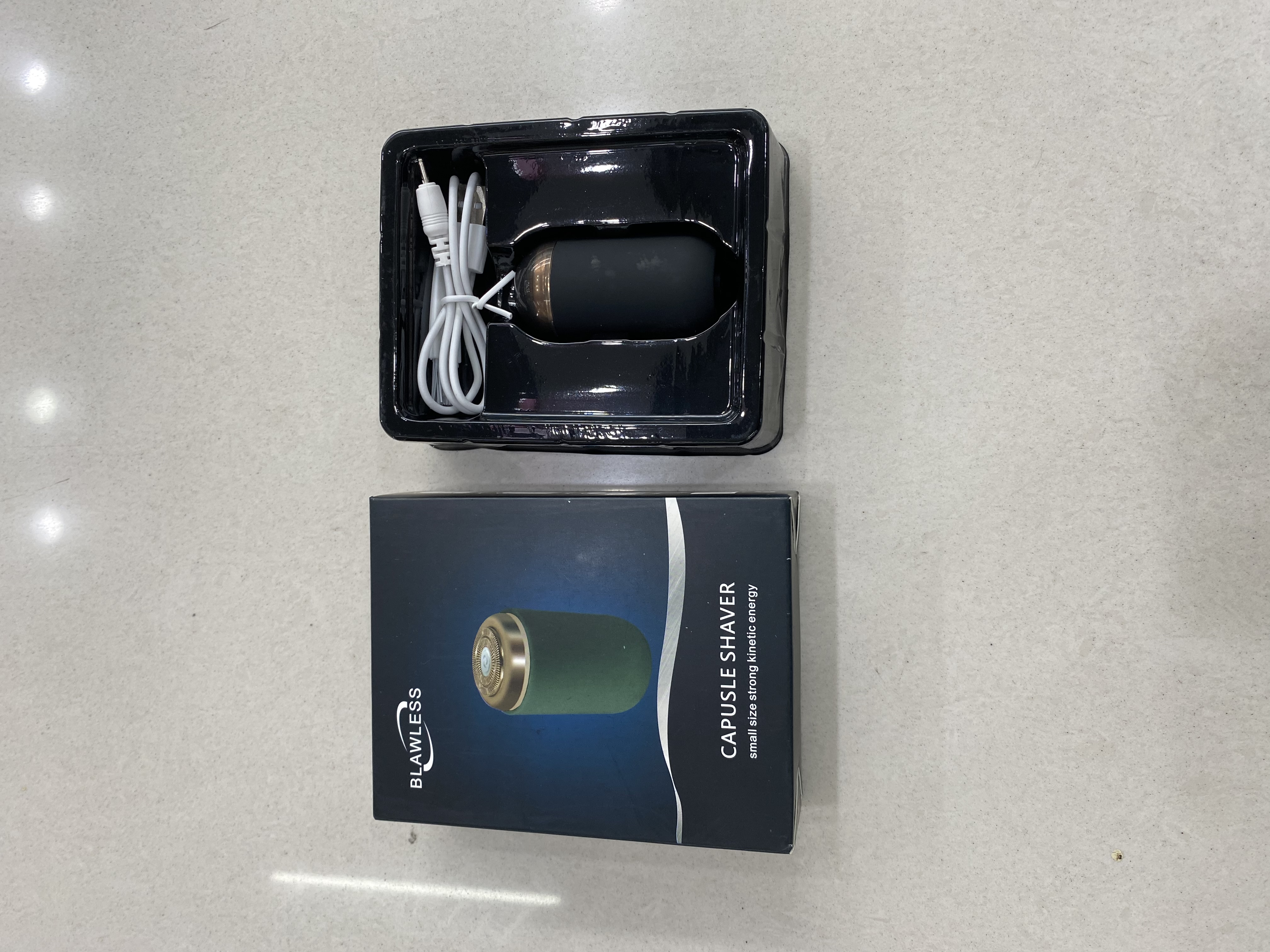 Capsule hair shaver