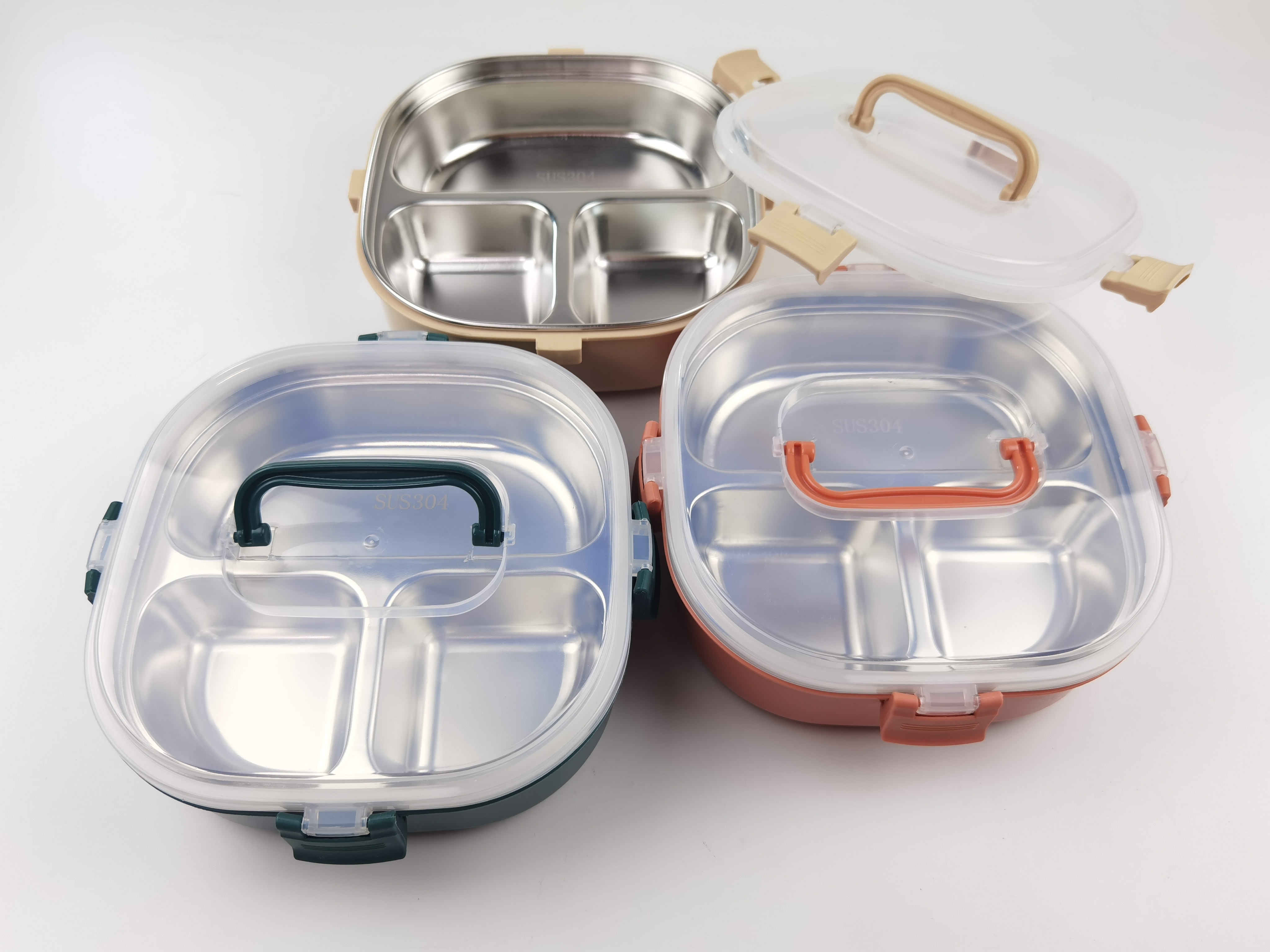 2263 Stainless Steel Insulated Lunch Box full figure