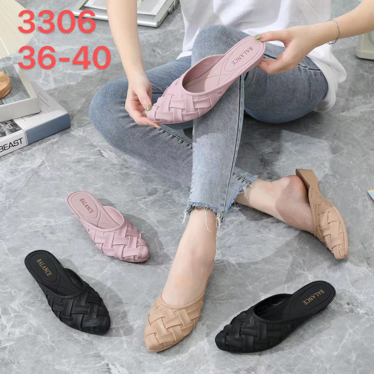 Spring and autumn new women's fashion Korean version of low heels half drag single shoes