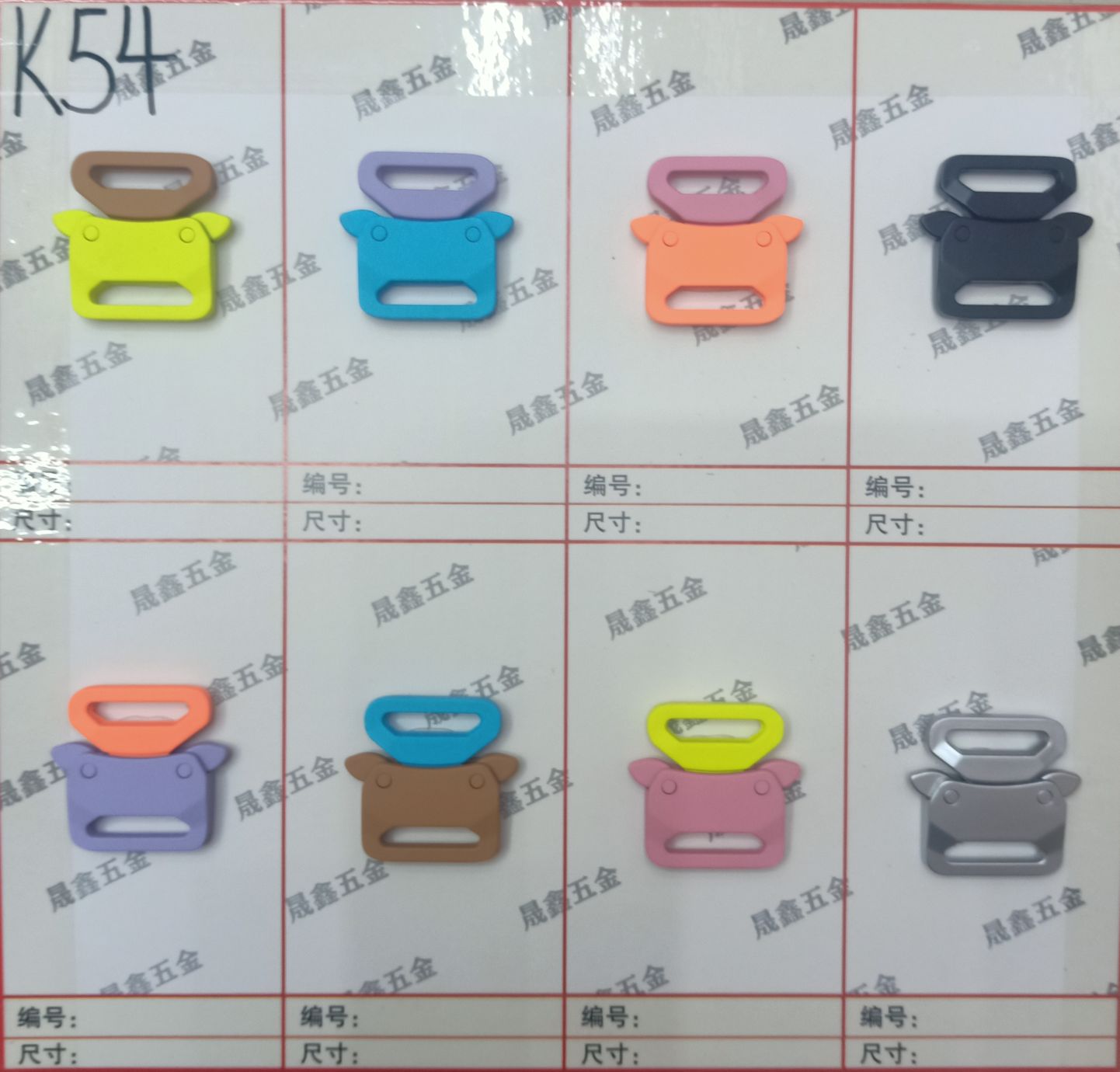 锌合金金属扣腰带扣箱包扣快插扣五金对扣现货厂家直销图