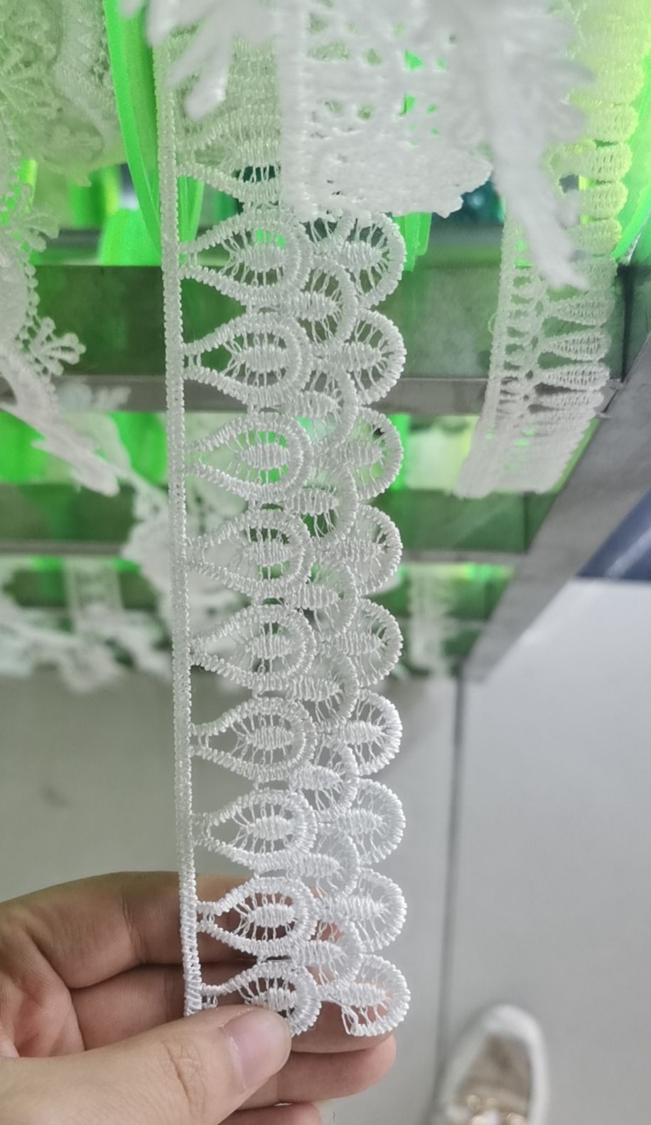 Water soluble lace 18