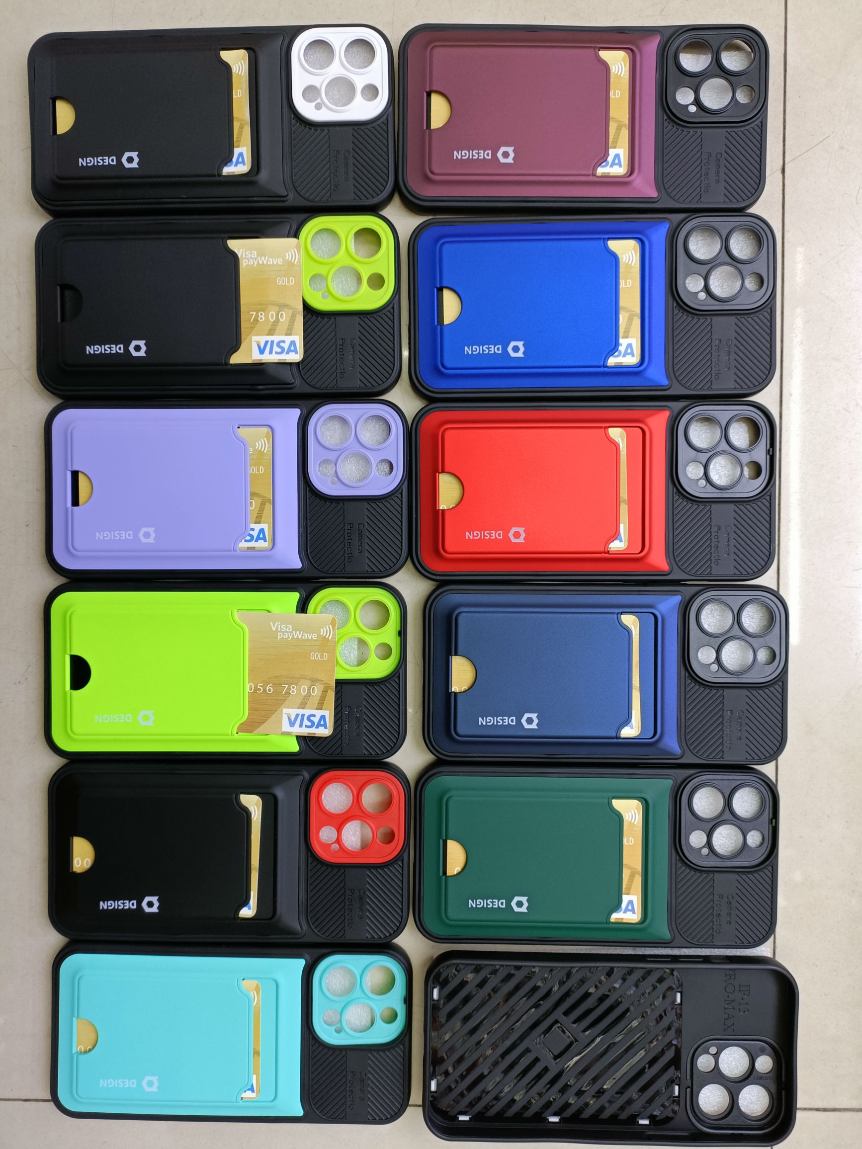 2-in-1 phone case with card bag