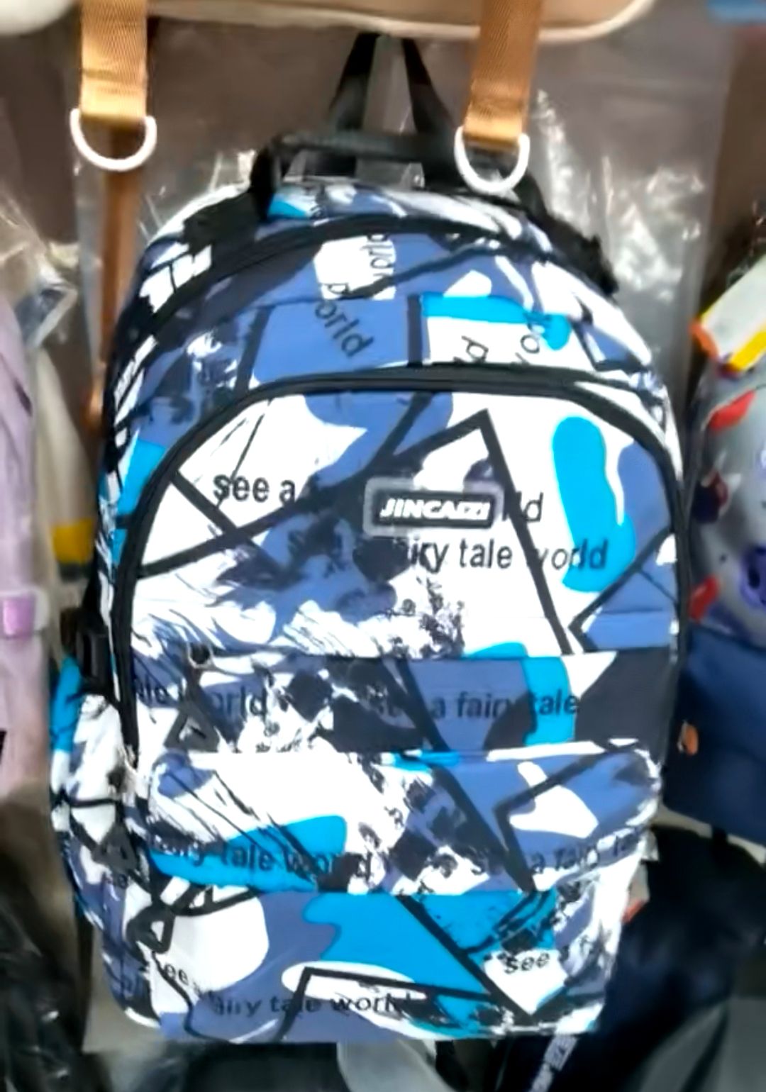 New Student Schoolbag Leisure Backpack Large Capacity Backpack details Picture