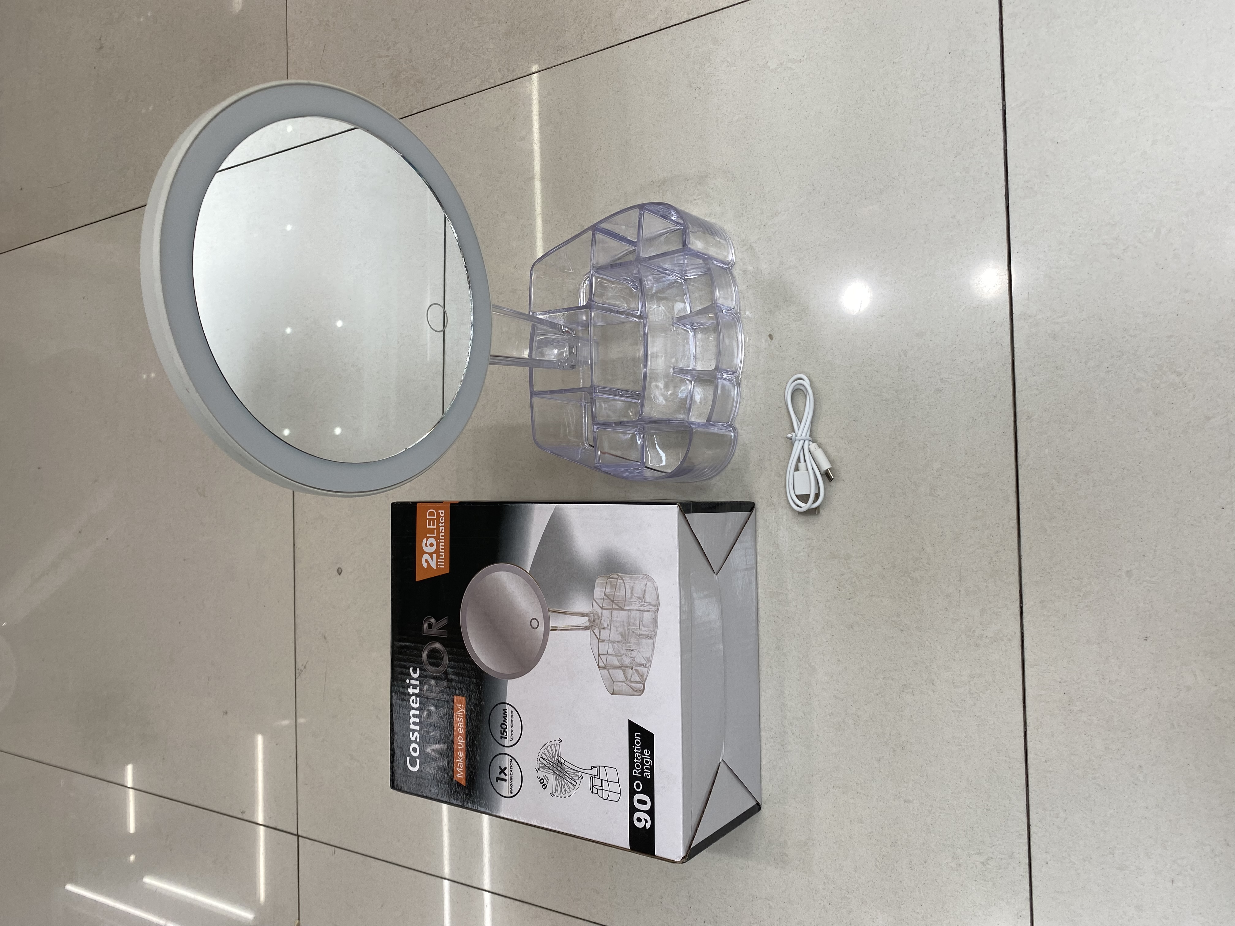 Cat paw makeup mirror