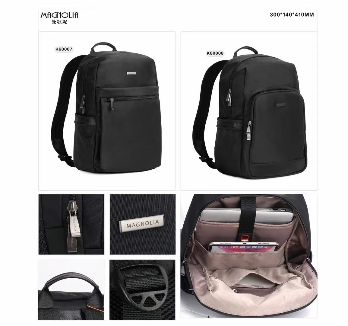 Mangoni Large Capacity Computer Bag Backpack Men's Fashion Travel Backpack Bag Item Picture