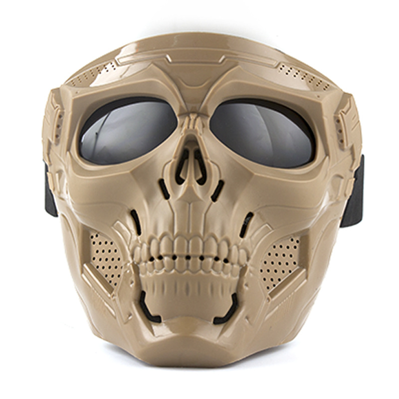 Skull mask goggles motorcycle riding glasses sports outdoor Harley retro eye protection windproof dust mask full figure