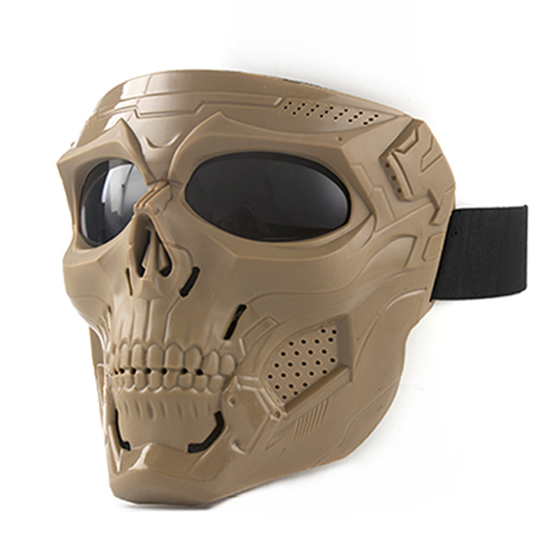 Skull mask goggles motorcycle riding glasses sports outdoor Harley retro eye protection windproof dust mask Specification drawing