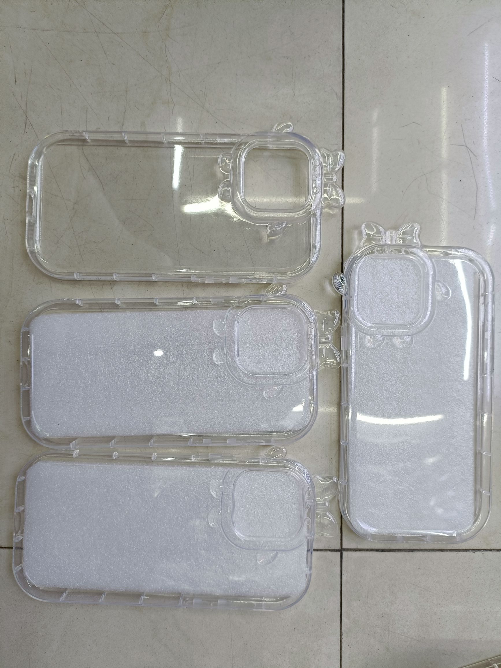 Little Monster material Transparent tpu shell Transparent shell mobile phone protective case