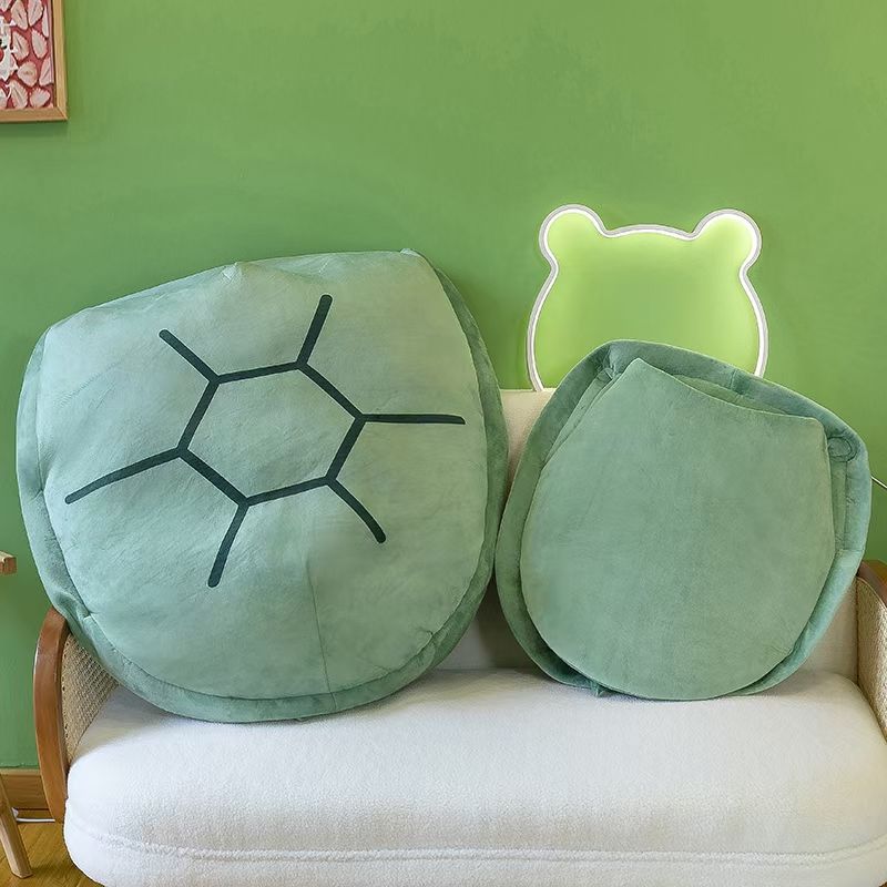 Turtle Shell Creative Pillow Pillow Case Plush Toy