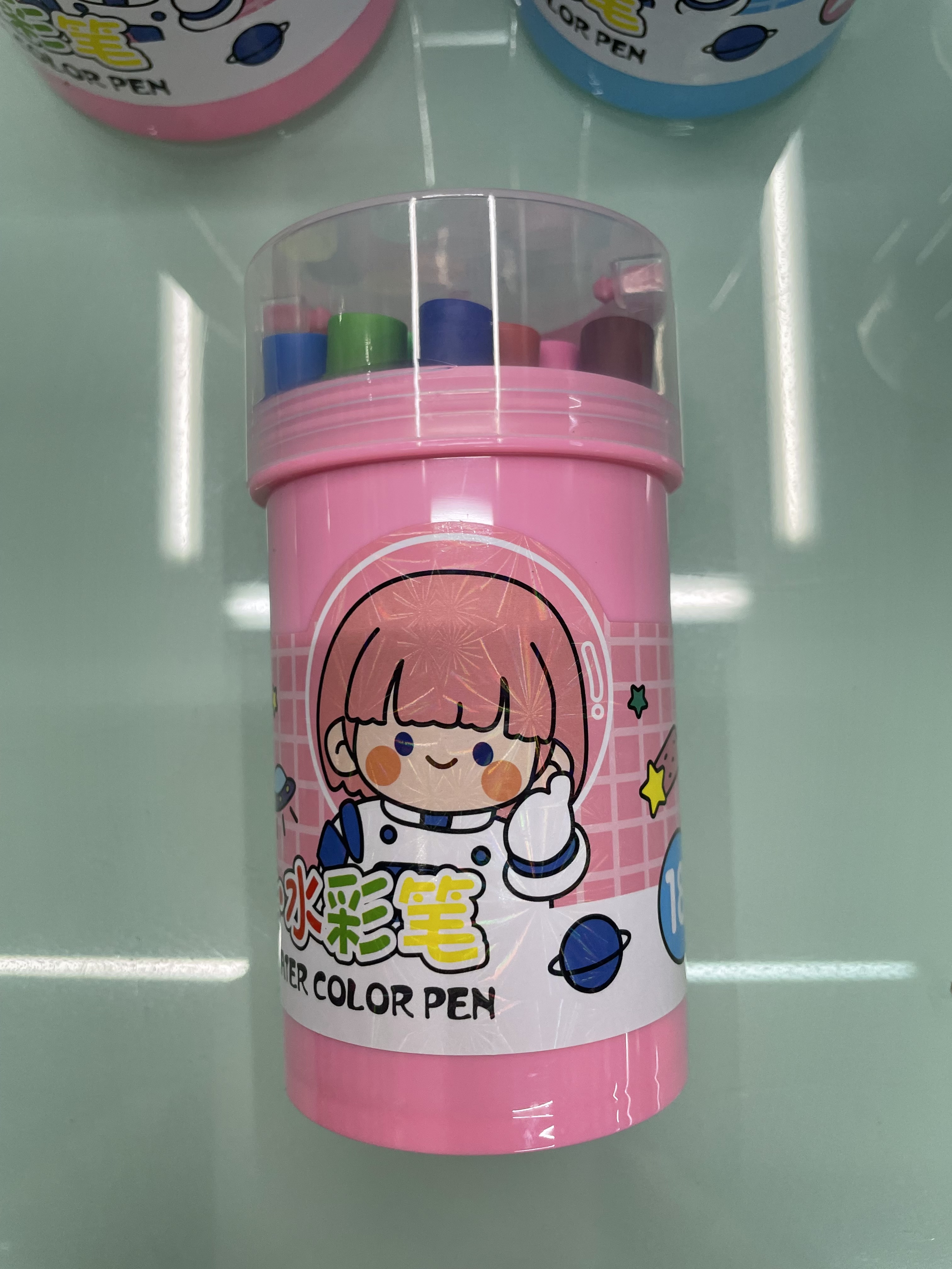 Bolen 614-12 Color Watercolor Pen 18, 24, 36 Specification drawing