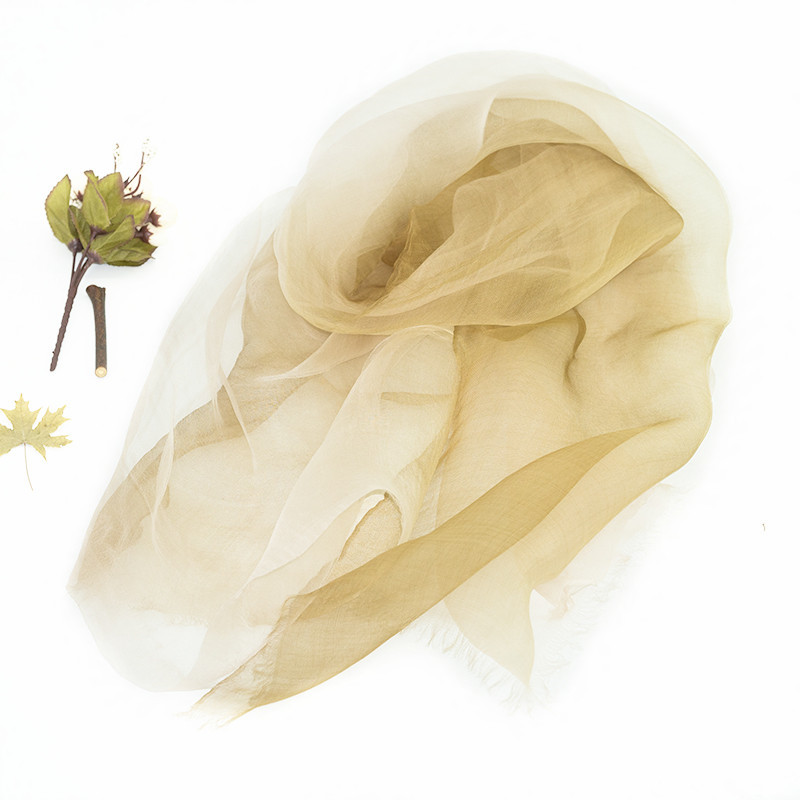 Spring And Summer New On The New Special Price Silk Sunblock All-Match Scarf Light, Soft And Breathable Thin Outer Scarf Fashion Gradient Scarf details Picture