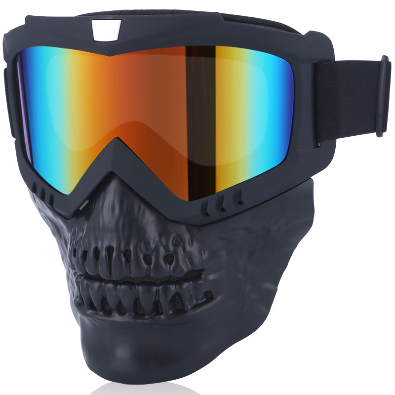 New motorcycle goggles Harley goggles cycling glasses windproof dust ski mountaineering gear men and women full figure