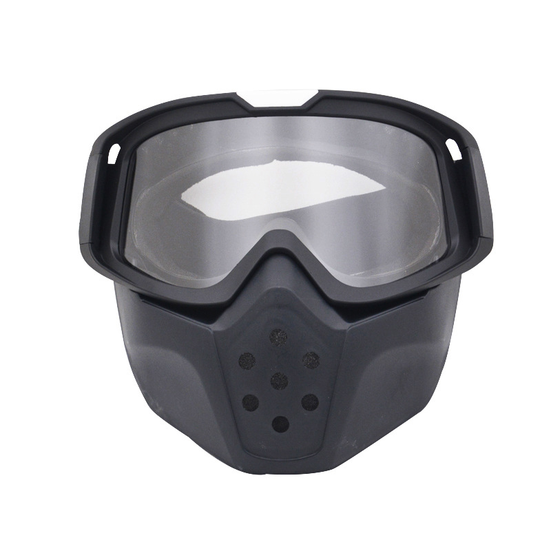 Motorcycle glasses goggles face mask cross-country goggles Harley helmet goggles tactical goggles riding windshields Specification drawing