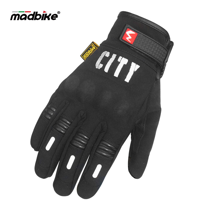 Summer motorcycle gloves outdoor cycling gloves Racing night reflective gloves wholesale