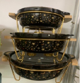 Grill Flower Fuel Pan details Picture