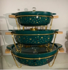 Grill Flower Fuel Pan