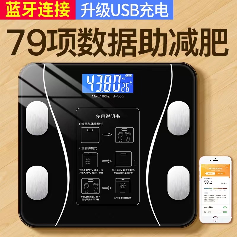 Intelligent Body Fat Weighing Application Scenario