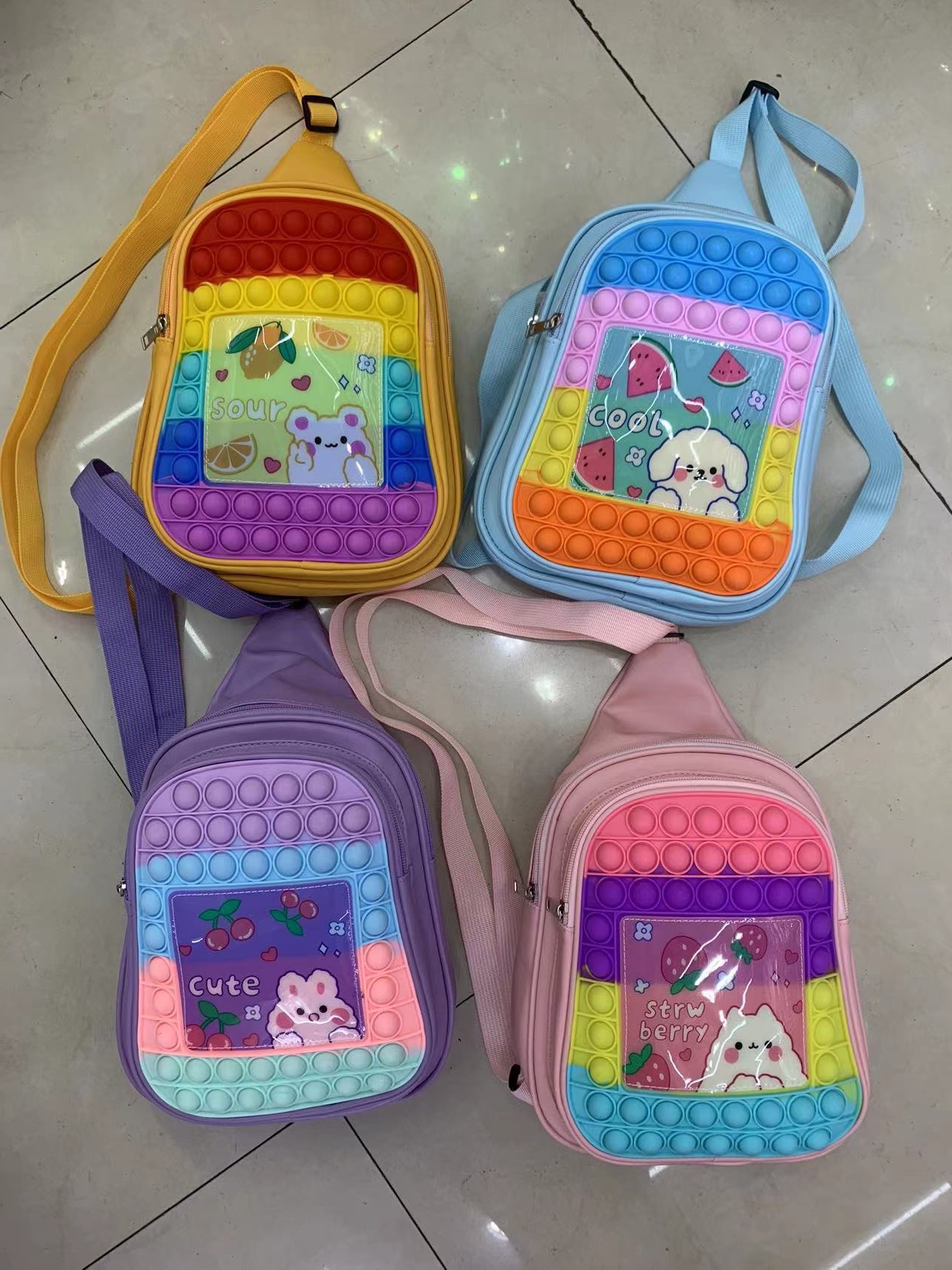 Silicone Student Backpack For Kids Application Scenario