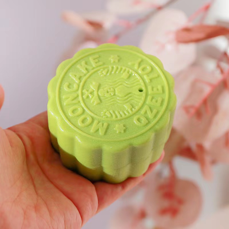 Mid-Autumn moon cake, TPR material, no taste of the dog bite all right! Pet supplies The latest toys, pet lovers like! Specification drawing