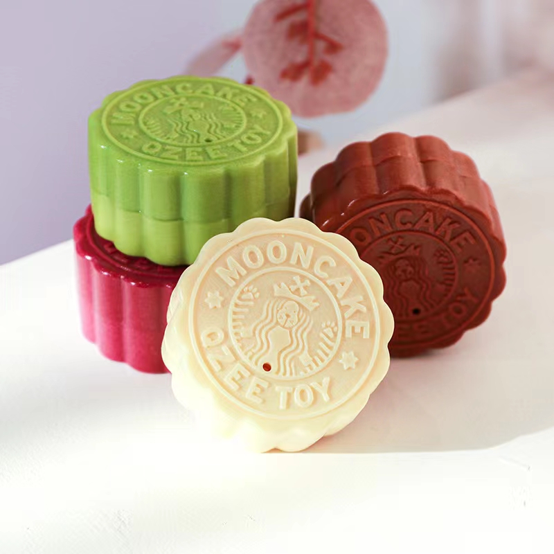 Mid-Autumn moon cake, TPR material, no taste of the dog bite all right! Pet supplies The latest toys, pet lovers like! full figure
