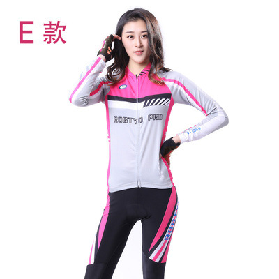 Cycling clothes women summer long sleeve set spring and autumn mountain bike women cycling clothes trousers cycling anti sun equipment Application Scenario