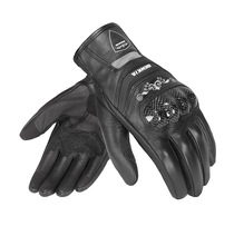 Hdf-gk-w116 women's motorcycle leather riding gloves