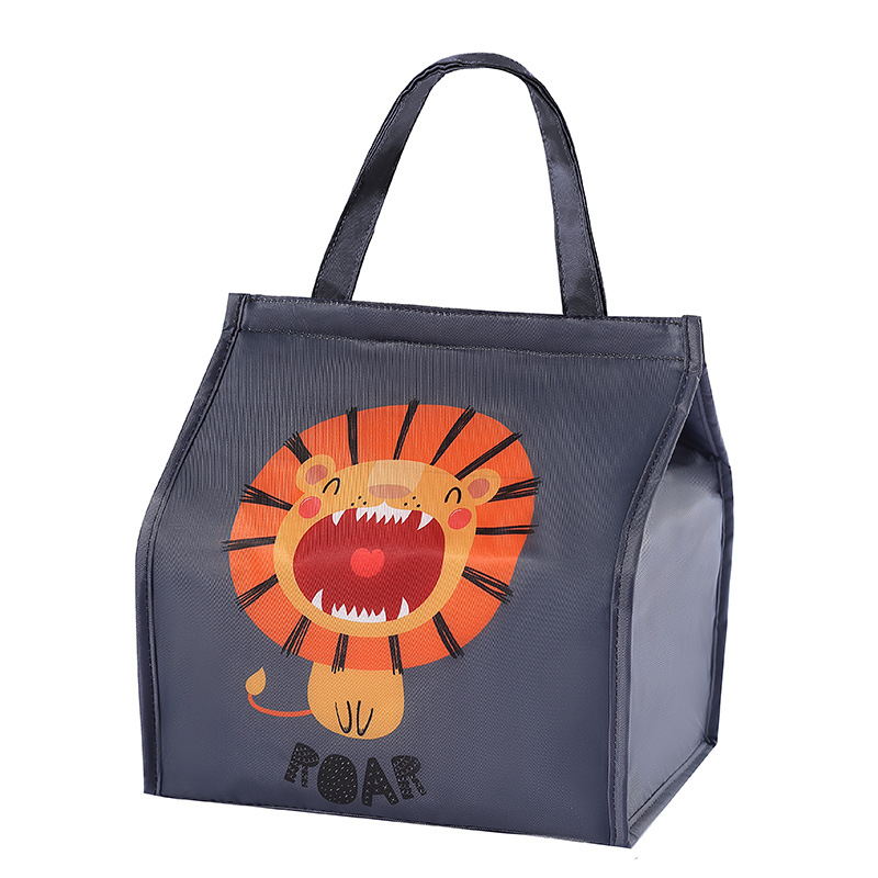 Insulated Lunch Box Bag Portable Lunch Bag Insulated Lunch Box Lunch Bag Student Lunch Bag Aluminum Foil Insulated Meal Bag Item Picture