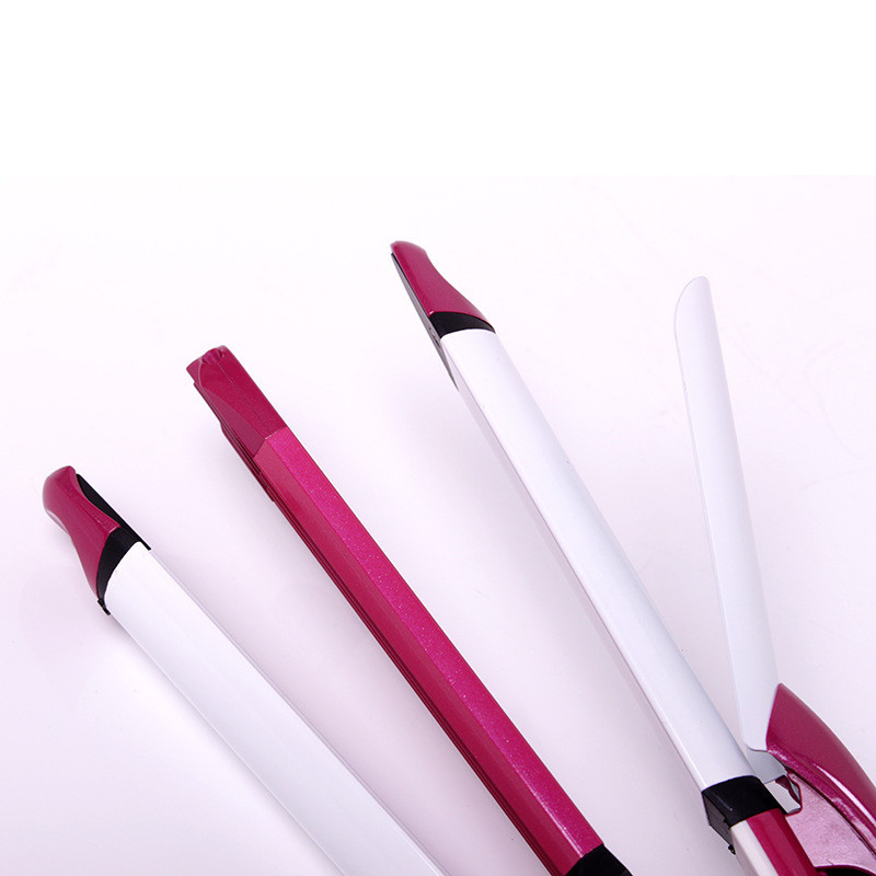 Foreign trade electric splint portable hair straightener curling iron Amazon cross-border new hair straightener mini curling iron Specification drawing