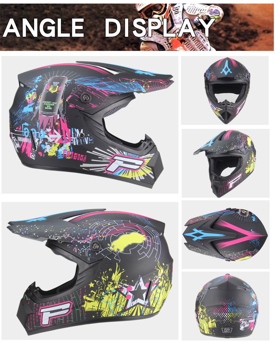 Cross border four seasons cross country helmet electric bike helmet Mountain bike full helmet fast descent tokart ATV helmet full figure